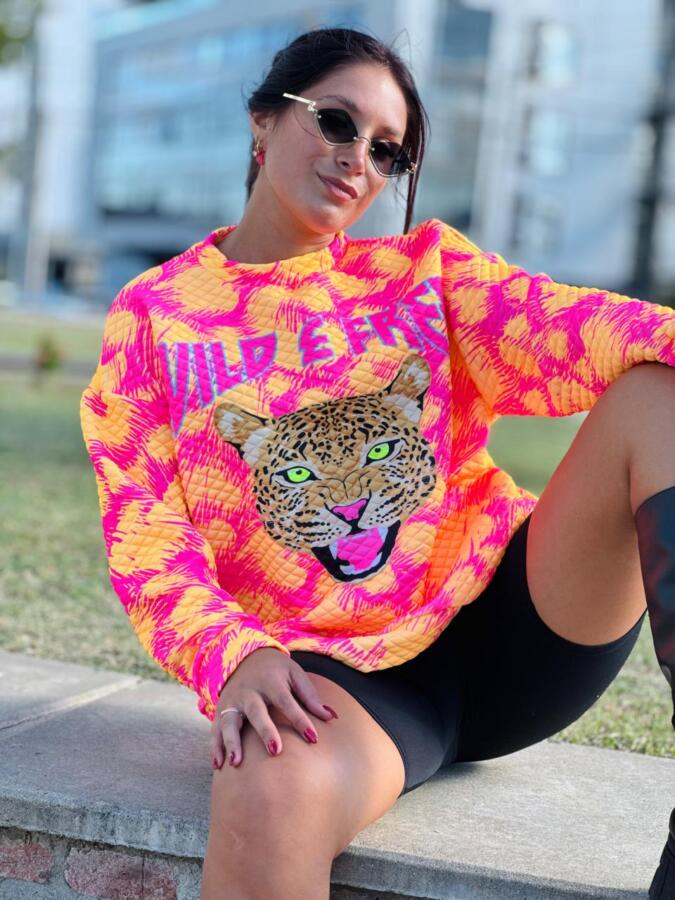 Buzo Over Neon Wild - Imagen 3