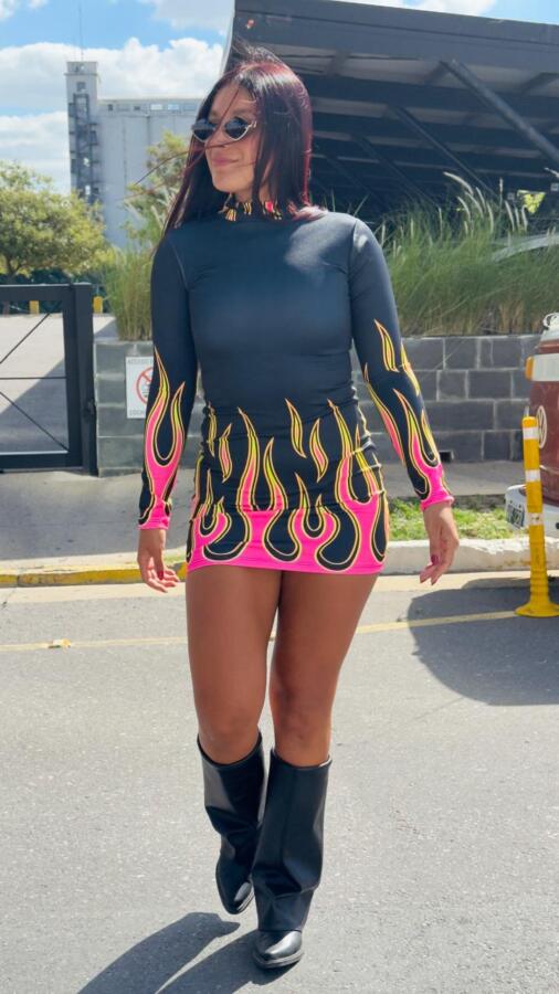 Vestido Neon Fire - Imagen 2