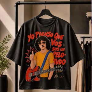 Remera over Charly