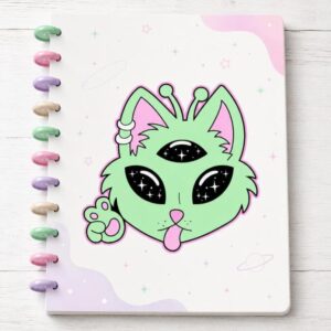 Cuaderno Gatito Cósmico