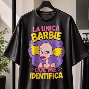 Remera over La unica Barbie