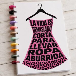 Cuaderno La Vida Es Demasiado Corta
